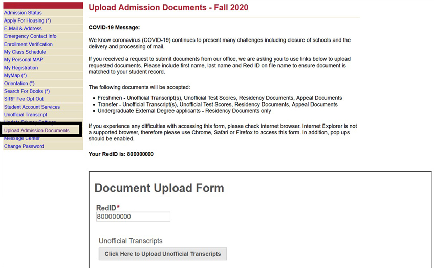 Document Upload Form
