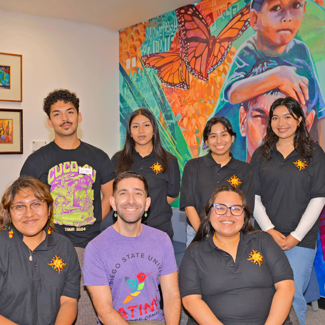 Staff at the Latinx Resource Center