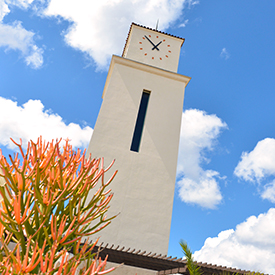 Clock Tower over Student Services West